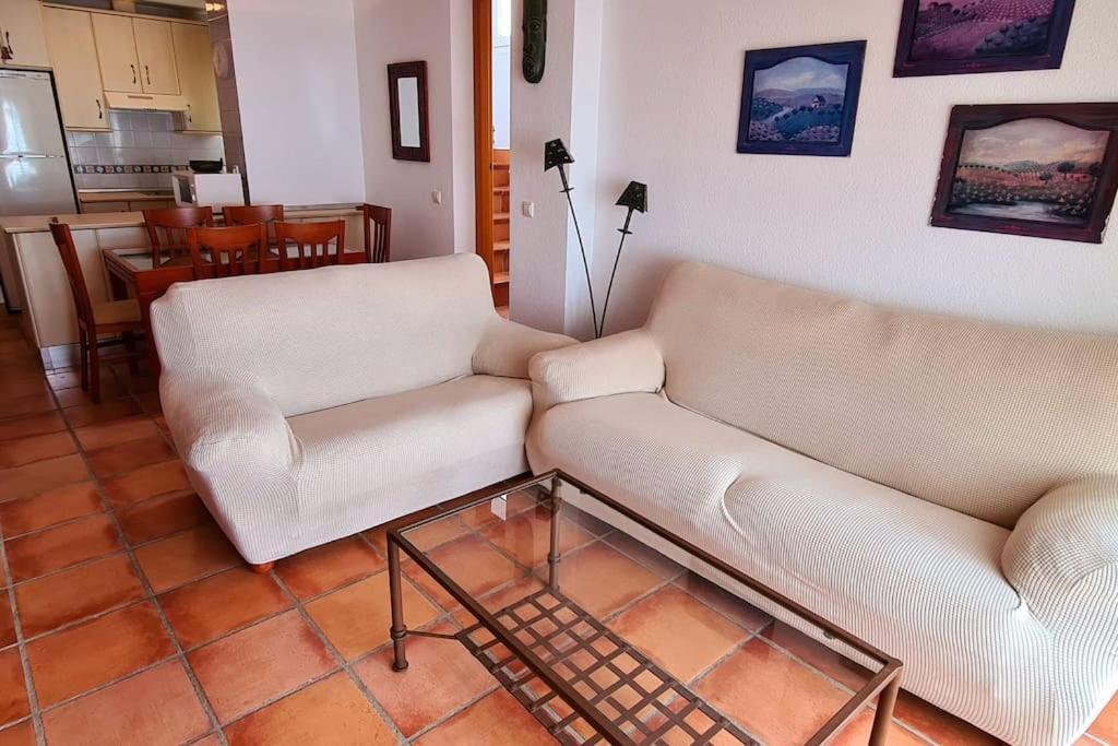Atico Duplex Con Vistas Al Mar En ซาฮารา เด ลอส อาตูเนส ภายนอก รูปภาพ